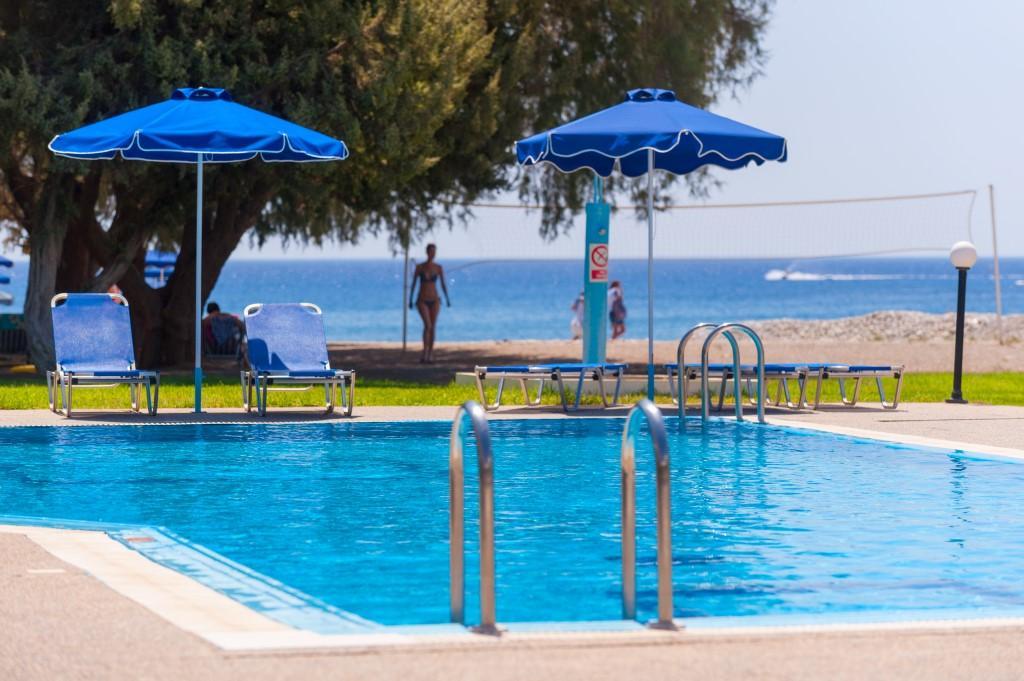 Stafilia Beach Hotel Lardos Exterior photo